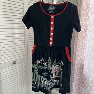 Anthropologie Knitted Dove Dress Size XS